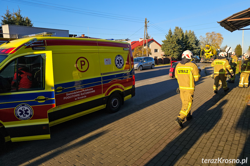 Świerzowa Polska. Wszystkie służby w gotowości, a mężczyzna smacznie spał