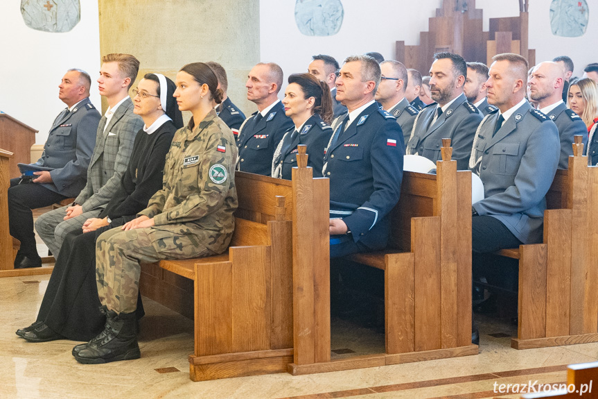 Święto patrona Policji w Miejscu Piastowym 2024