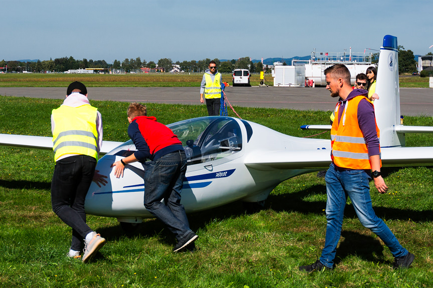 Szkolenie lotnicze uczniów Mechanika