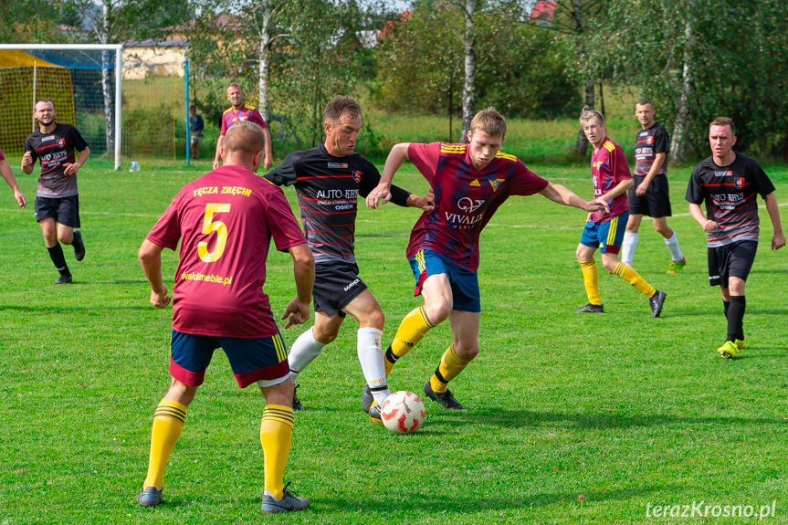 Tęcza Zręcin - Czardasz Osiek Jasielski 2:4