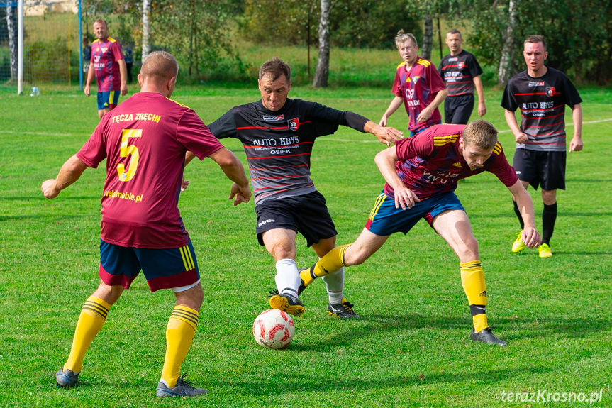 Tęcza Zręcin - Czardasz Osiek Jasielski 2:4