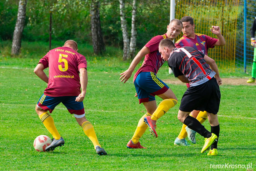 Tęcza Zręcin - Czardasz Osiek Jasielski 2:4