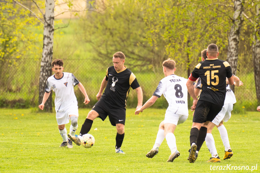 Tęcza Zręcin - GKS Zarzecze-Dębowiec 1:3