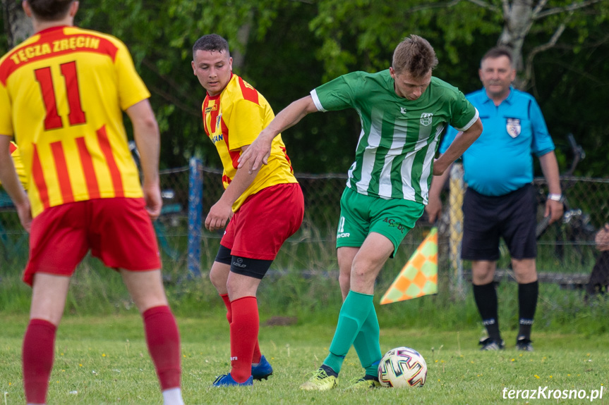 Tęcza Zręcin - Liwocz Brzyska 1:0