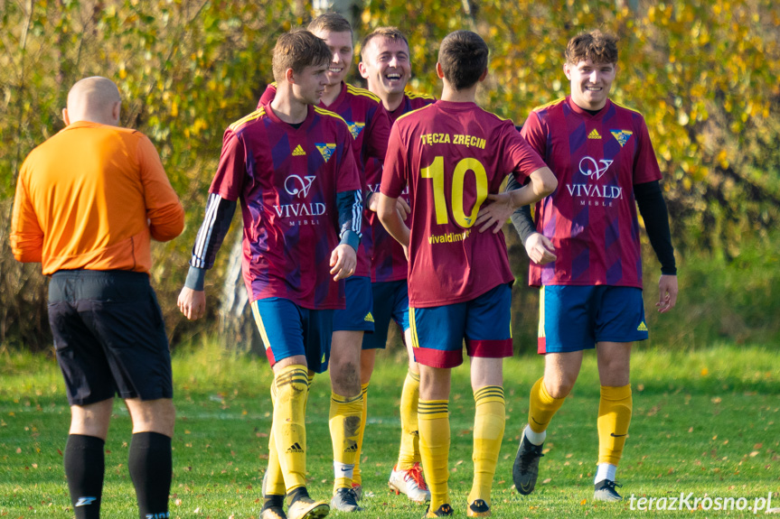 Tęcza Zręcin - Liwocz Brzyska 1:3