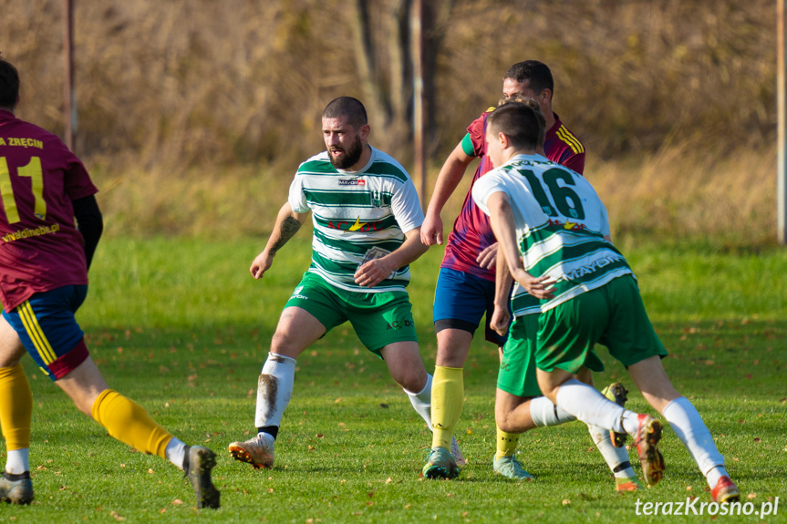 Tęcza Zręcin - Liwocz Brzyska 1:3