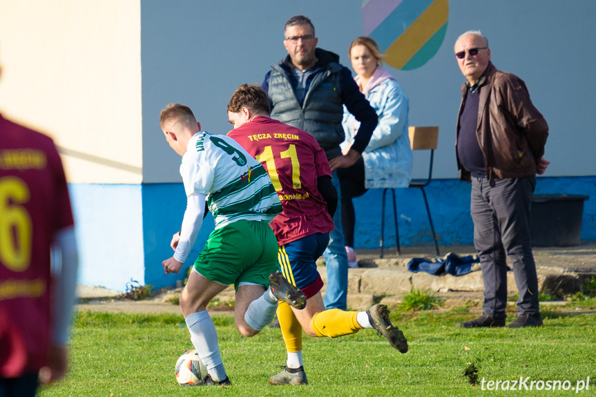 Tęcza Zręcin - Liwocz Brzyska 1:3