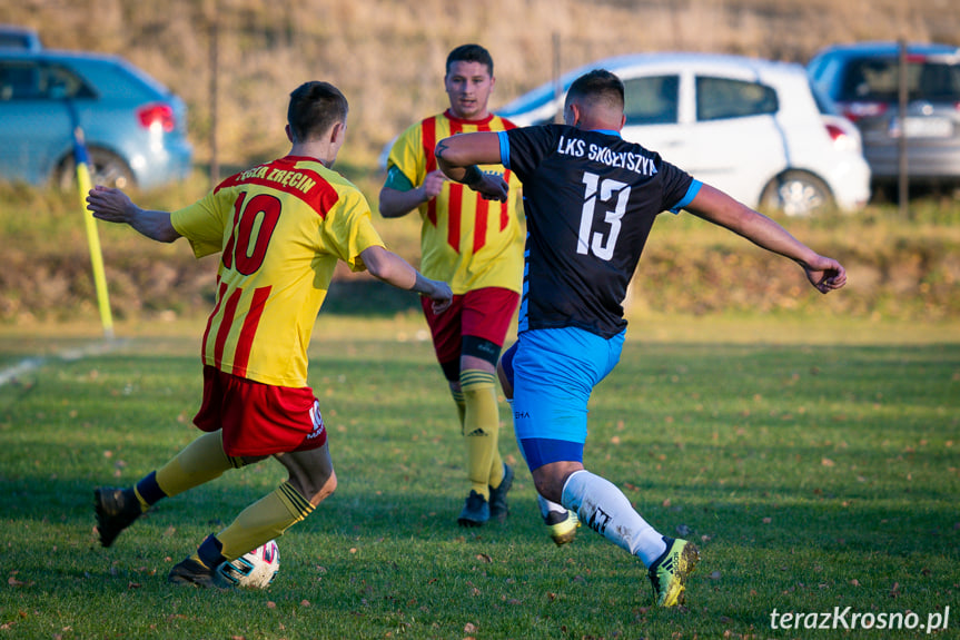 Tęcza Zręcin - LKS Skołyszyn 1:4