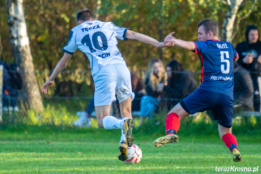 Tęcza Zręcin - Orzeł Faliszówka 2:2