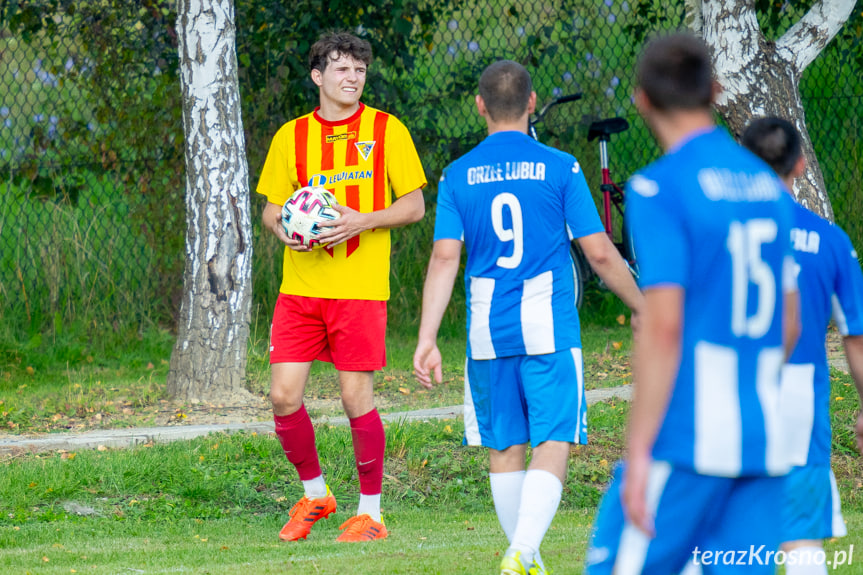 Tęcza Zręcin - Orzeł Lubla 4:0