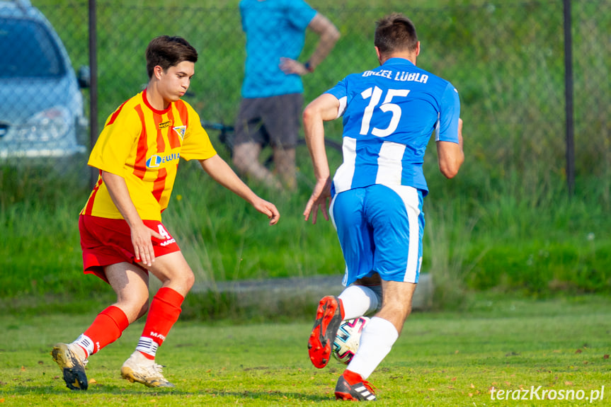 Tęcza Zręcin - Orzeł Lubla 4:0