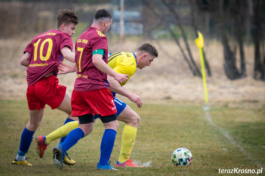 Tęcza Zręcin - Rędzinianka Wojaszówka 1:2