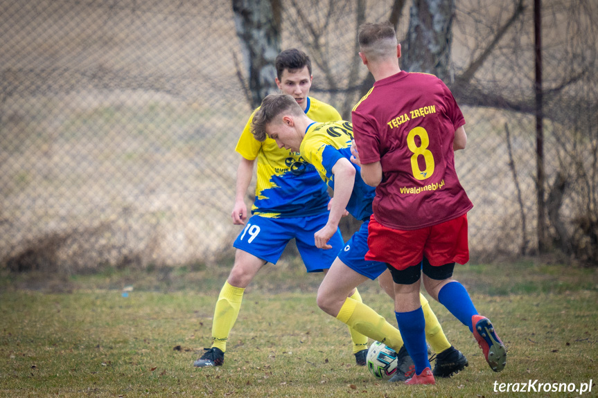 Tęcza Zręcin - Rędzinianka Wojaszówka 1:2