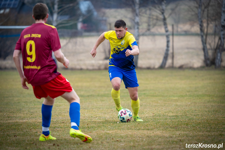 Tęcza Zręcin - Rędzinianka Wojaszówka 1:2