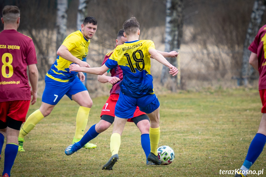 Tęcza Zręcin - Rędzinianka Wojaszówka 1:2