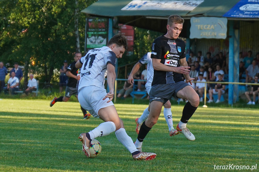 Tęcza Zręcin - Zorza Łęki Dukielskie 1:3