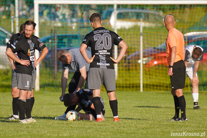 Tęcza Zręcin - Zorza Łęki Dukielskie 1:3