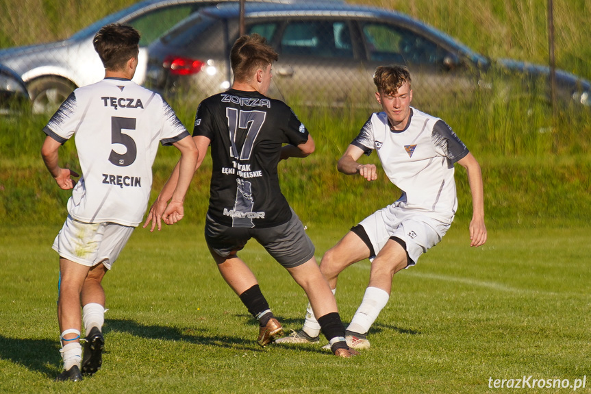 Tęcza Zręcin - Zorza Łęki Dukielskie 1:3