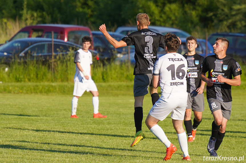 Tęcza Zręcin - Zorza Łęki Dukielskie 1:3