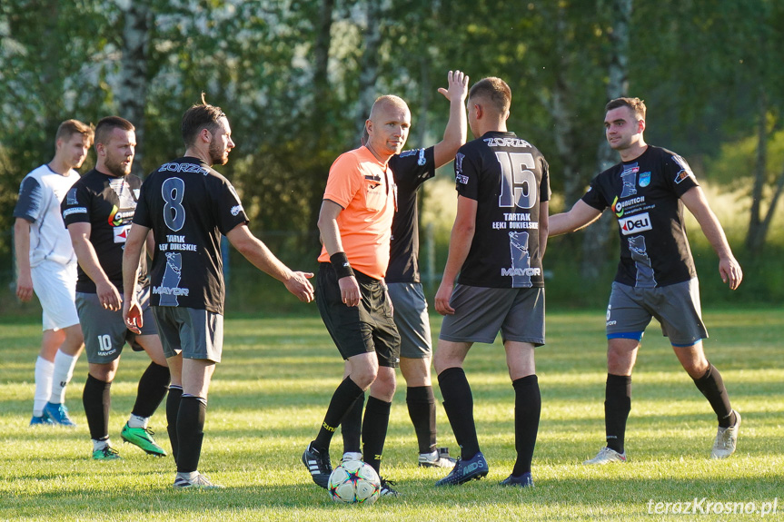 Tęcza Zręcin - Zorza Łęki Dukielskie 1:3