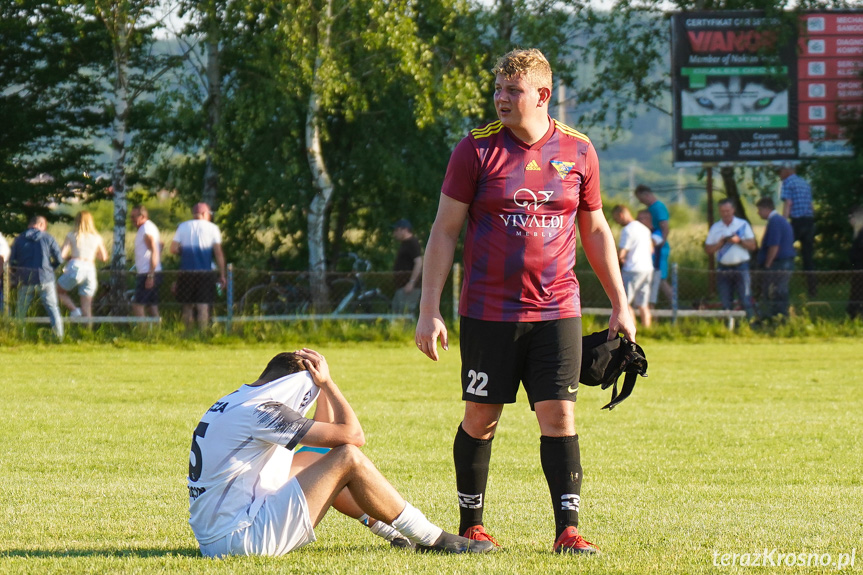 Tęcza Zręcin - Zorza Łęki Dukielskie 1:3