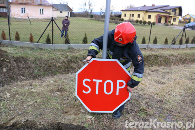 TIR w Zręcinie