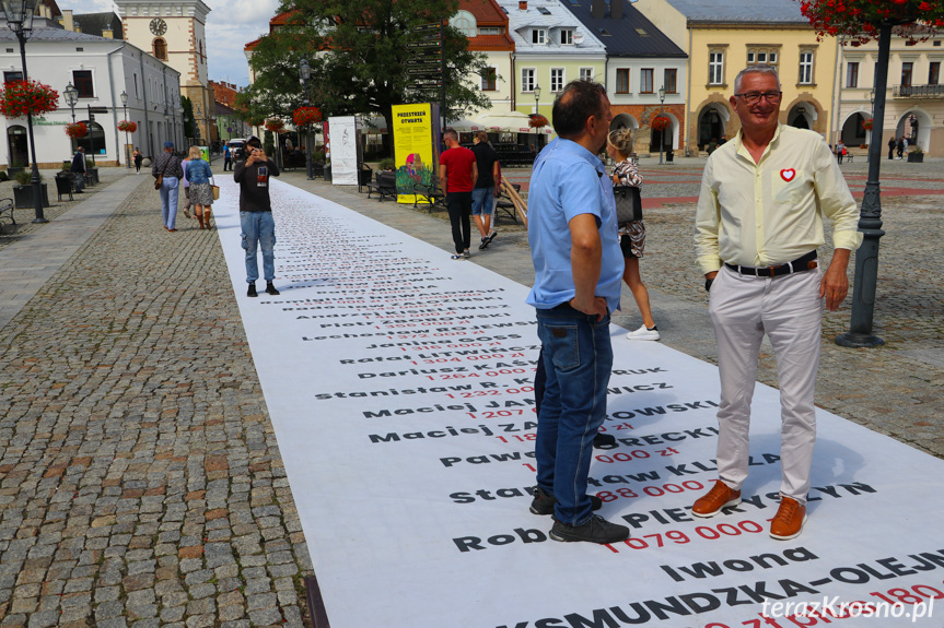 Tłuste koty z PiS. Konferencja w Krośnie