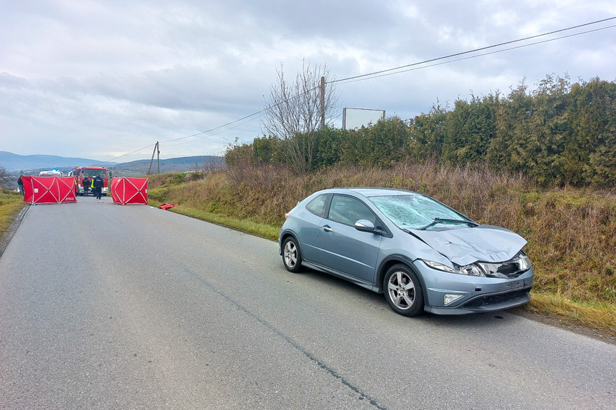 Tragiczny wypadek w Bieździadce