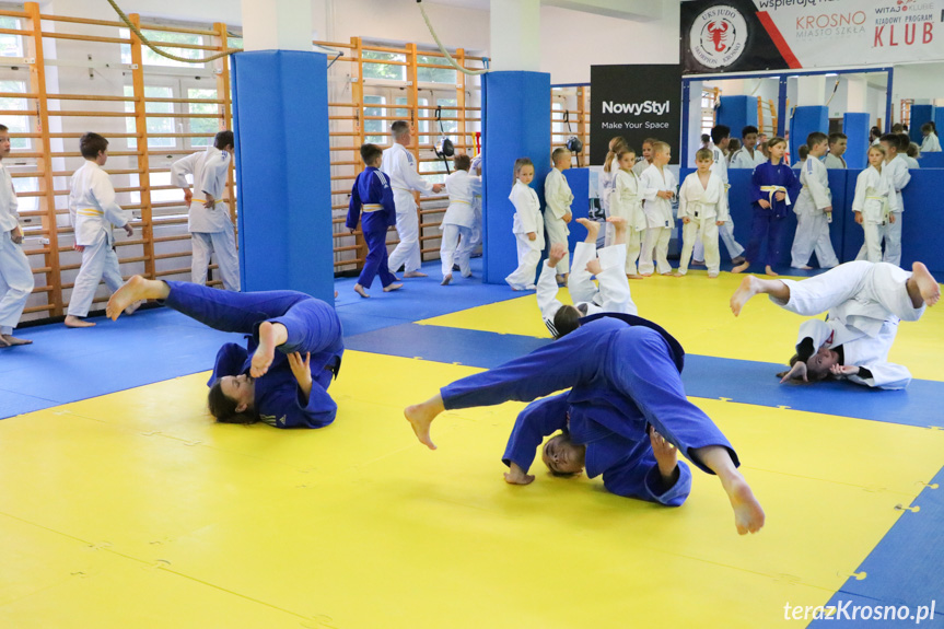 Trening judo Skorpion Krosno