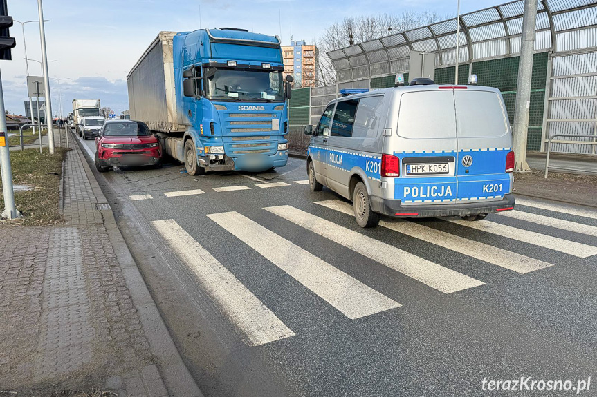 Trzy kolizje w Krośnie