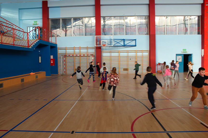 Turniej sportowy na feriach w Jedliczu