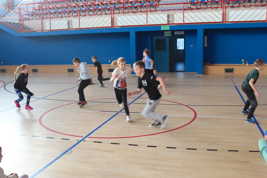 Turniej sportowy na feriach w Jedliczu