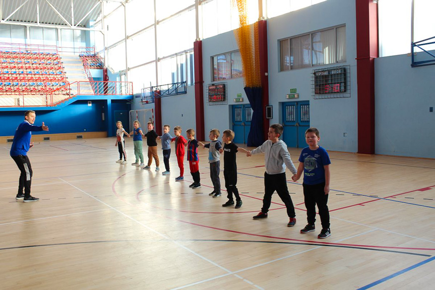 Turniej sportowy na feriach w Jedliczu