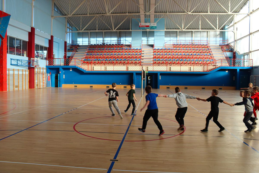 Turniej sportowy na feriach w Jedliczu