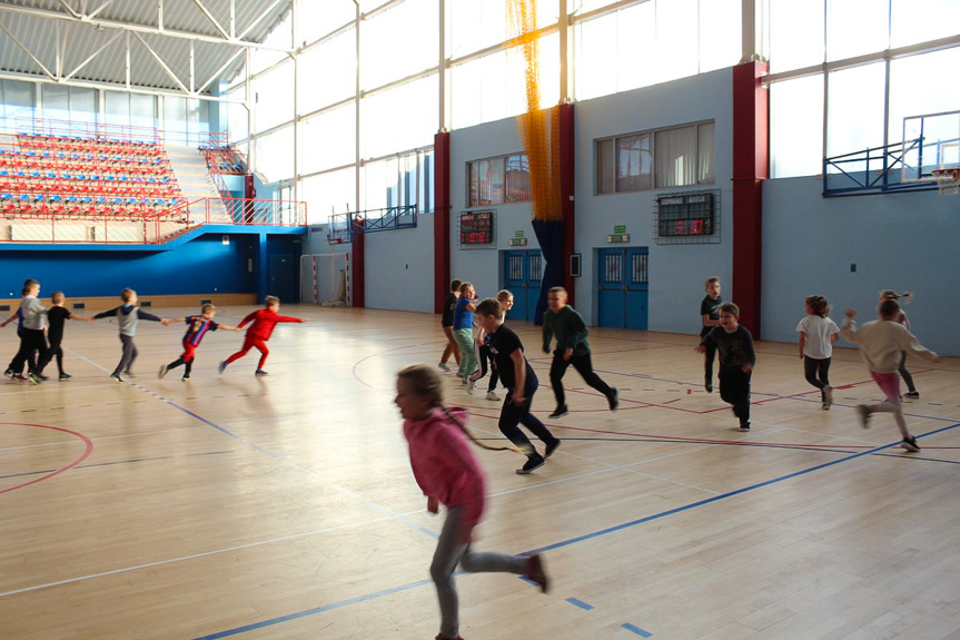 Turniej sportowy na feriach w Jedliczu