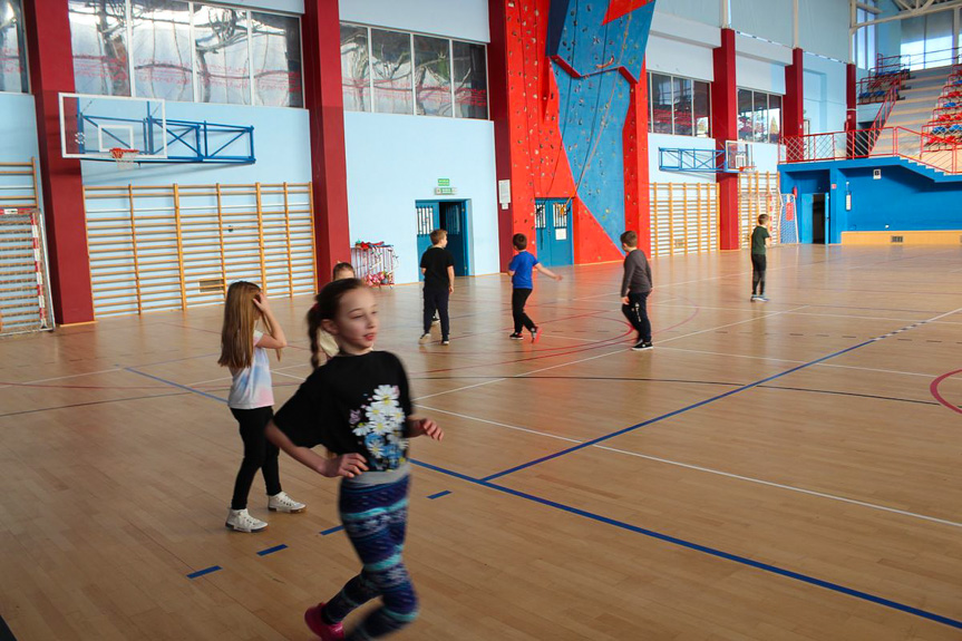 Turniej sportowy na feriach w Jedliczu