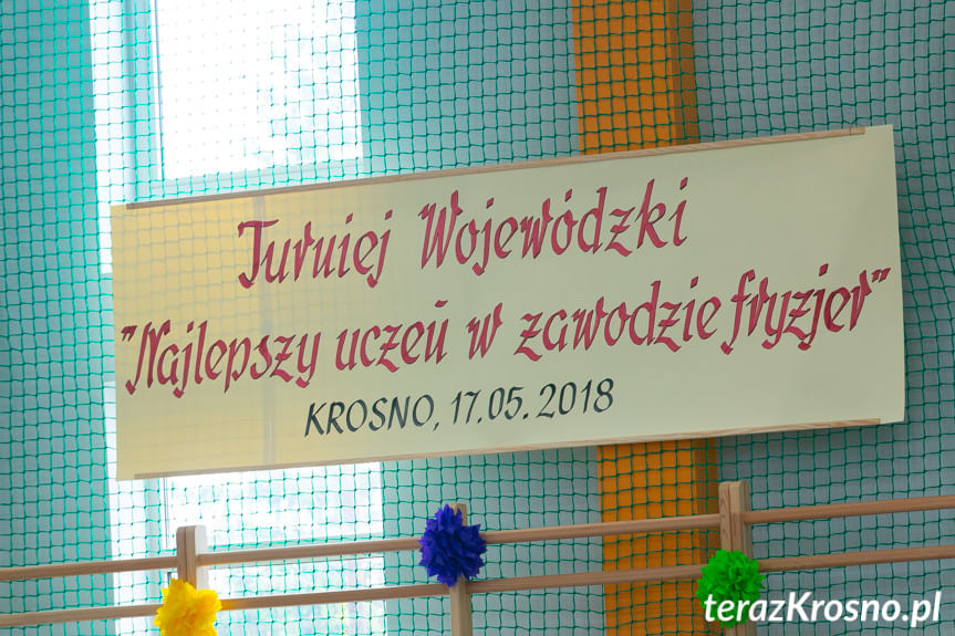 Turniej Wojewódzki "Najlepszy uczeń w zawodzie fryzjer" 2018