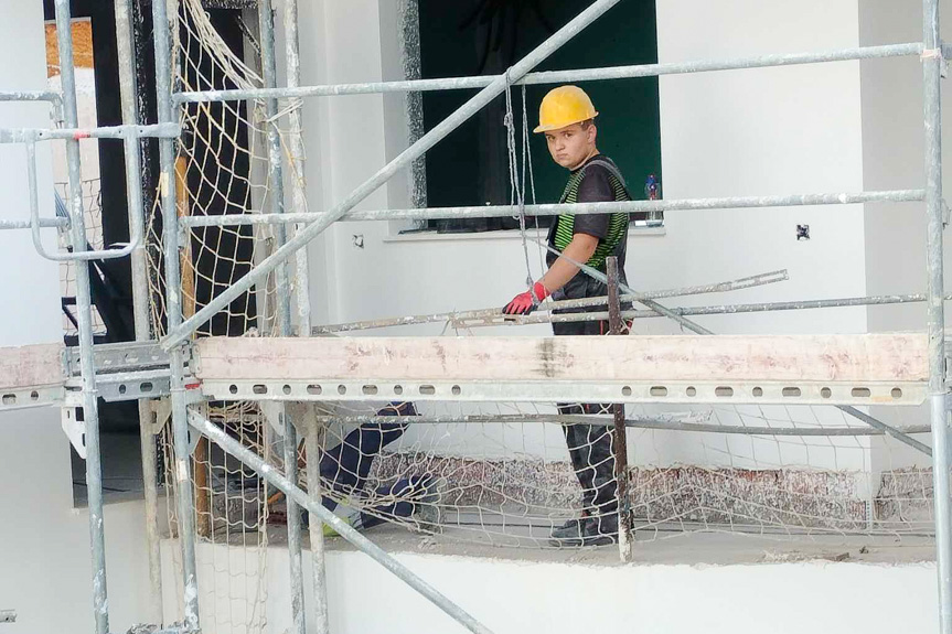 Uczniowie Budowlanki na praktykach w Sewilli