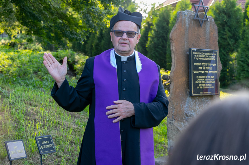 Upamiętnienie 78 rocznicy zagłady Żydów z Dukli i okolic