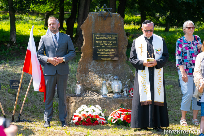 Upamiętnienie 79 rocznicy zagłady ludności żydowskiej z Dukli i okolic