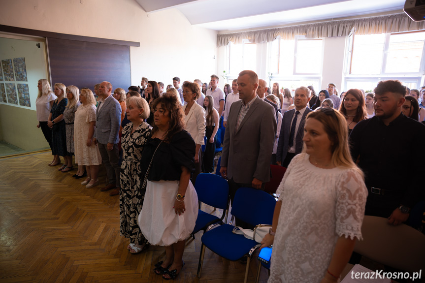 Uroczyste zakończenie roku szkolnego w Budowlance