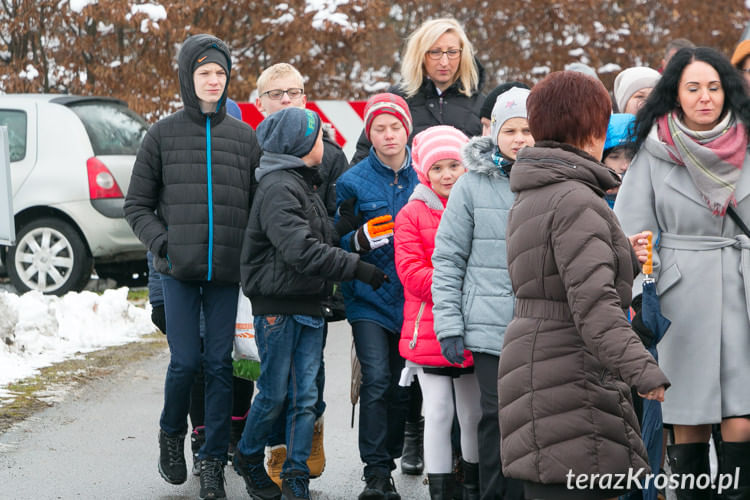 Uroczystość nadania szkole w Zalesiu...