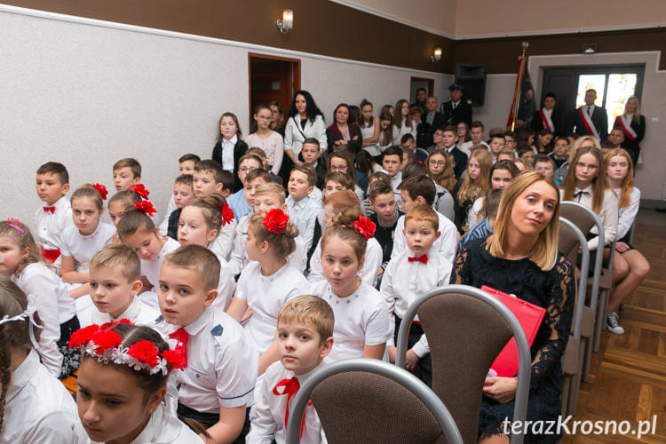 Uroczystość nadania szkole w Zalesiu...