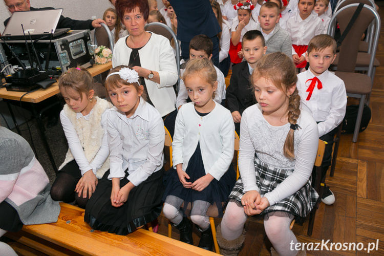 Uroczystość nadania szkole w Zalesiu...