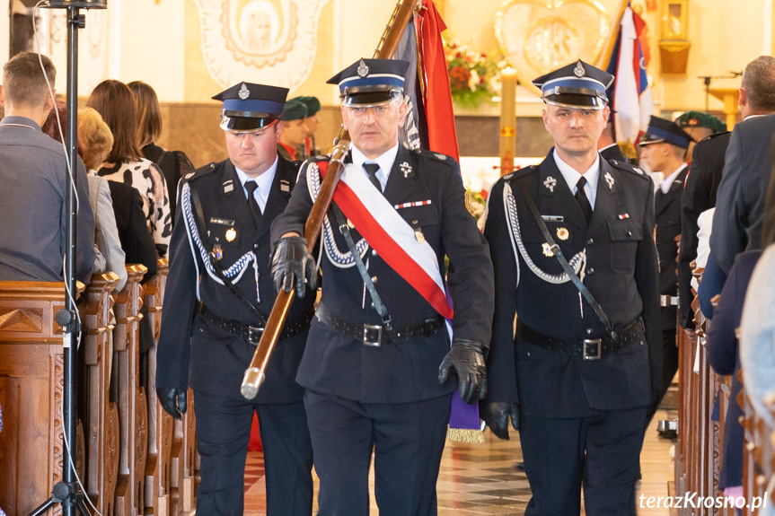 Uroczystość pogrzebowa kpr. Jana Borka w Lubatowej