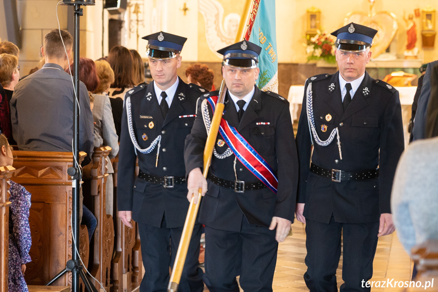 Uroczystość pogrzebowa kpr. Jana Borka w Lubatowej