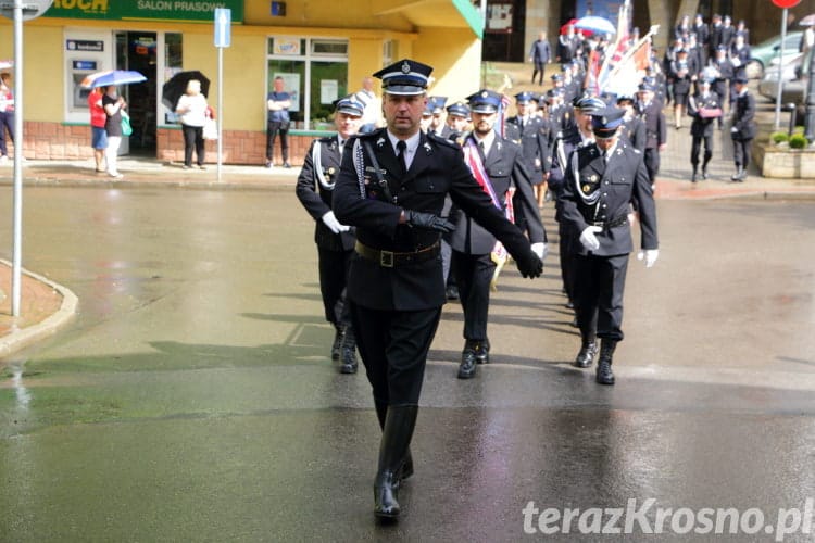 Uroczystość przekazania samochodu pożarniczego OSP Iwonicz-Zdrój