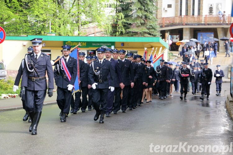 Uroczystość przekazania samochodu pożarniczego OSP Iwonicz-Zdrój