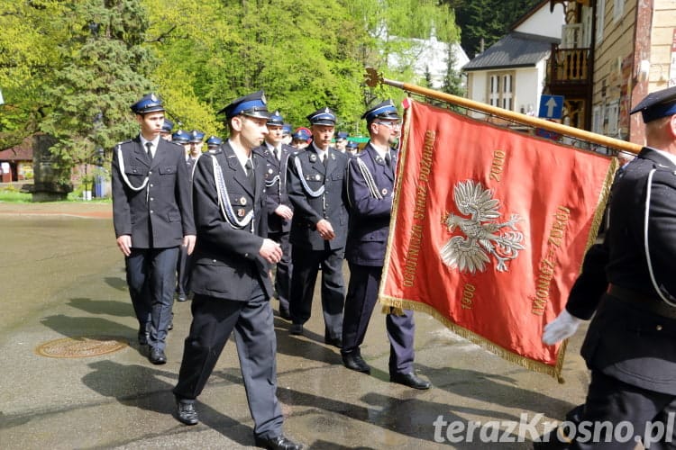 Uroczystość przekazania samochodu pożarniczego OSP Iwonicz-Zdrój