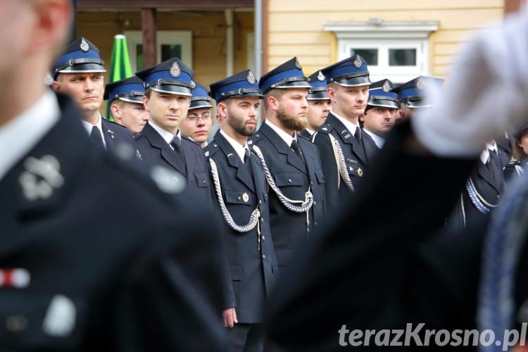 Uroczystość przekazania samochodu pożarniczego OSP Iwonicz-Zdrój